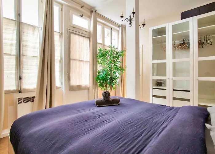 Cozy 1 Mezzanine & 1Bedroom Louvre Moulins Free Netflix París, Francia