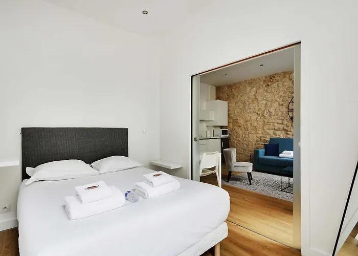 Appart Confortable -1Br 4P- Quartier Beaubourg Paryż, Francja