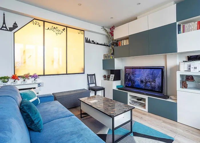 Paris My Home, Gf, Air Cond, 2 Showers, 2 Wc, Francia