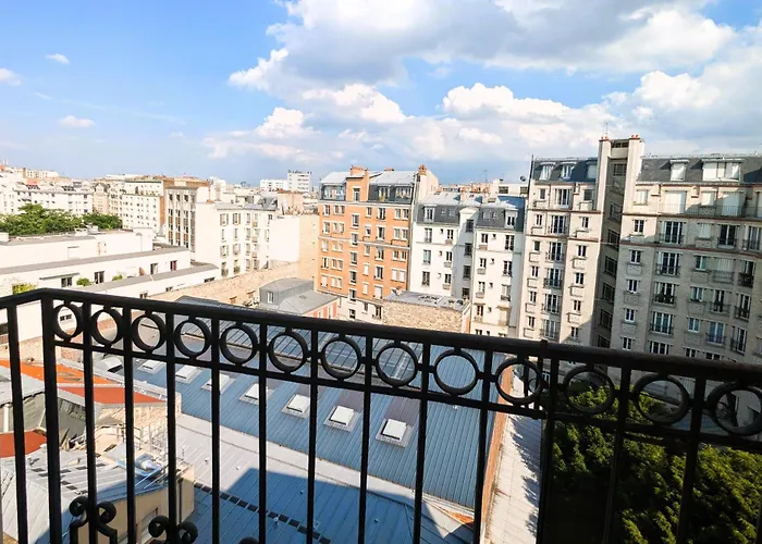 Appart Coquet Avec Vue - Alesia Paris, Frankreich
