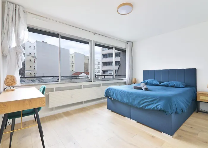 Appartement Quartier Canal Saint Martin Free Netflix Parijs, Frankrijk