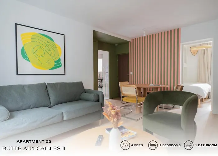 Ferienwohnung Beauquartier - Butte Aux Cailles II Paris, Frankreich