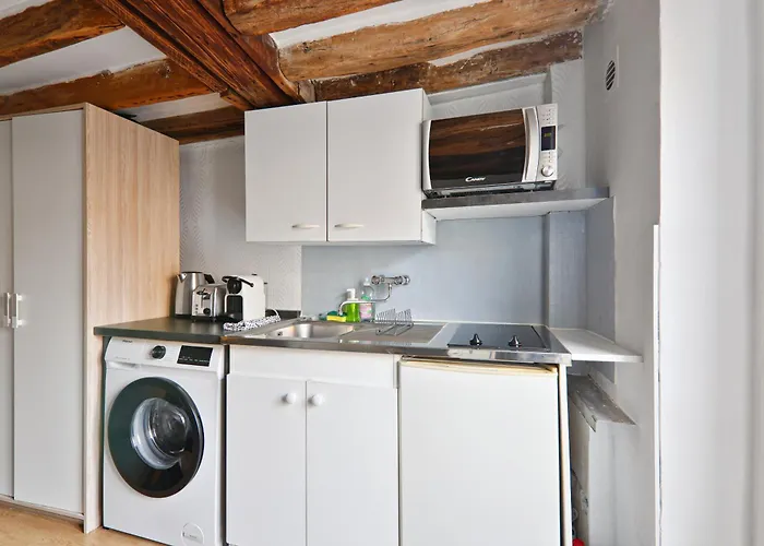 Studio Quartier Saint-Michel Notre-Dame 4 Free Netflix París, Francia