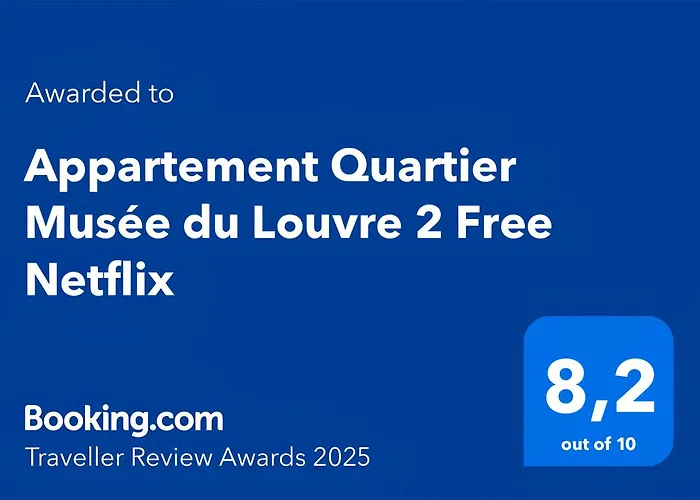Appartement Quartier Musee Du Louvre 2 Free Netflix Paris, France