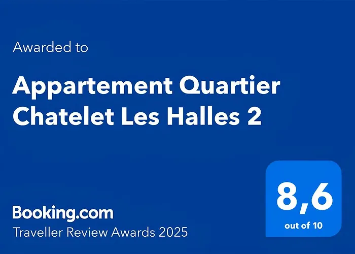 Appartement Quartier Chatelet Les Halles 2 Free Netflix Paris, France