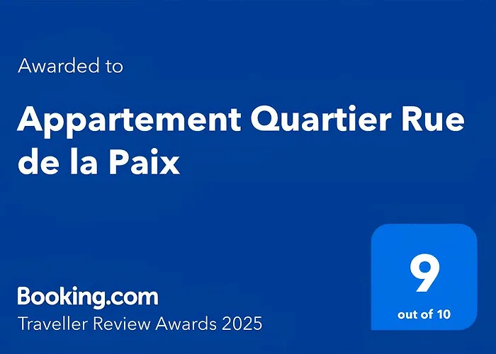 Appartement Quartier Rue De La Paix Free Netflix Paris, France