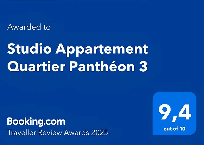 Studio Appartement Quartier Pantheon 3 Free Netflix Paris, France