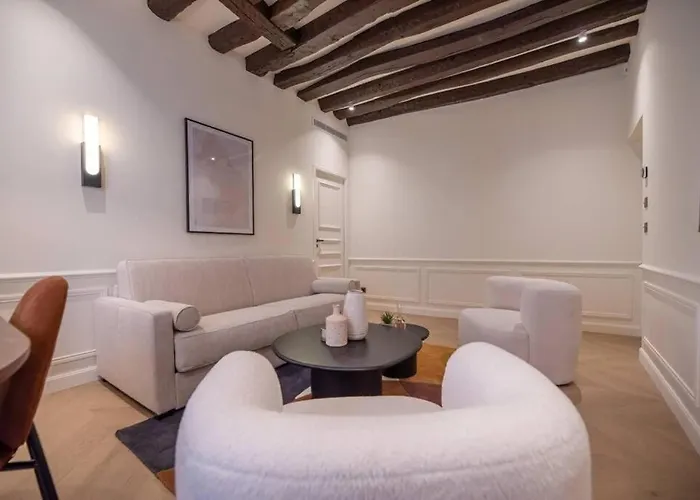 Luxury One Bedroom Flat Near Le Louvre I Paris, France