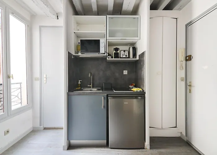 Élégant Studio Appartement Quartier Ile Saint Louis Free Netflix París, Francia