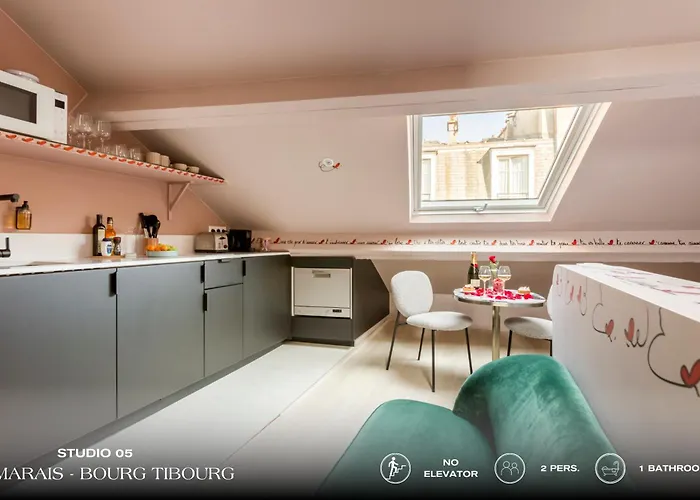 Beauquartier - Marais Bourg Tibourg Apartment Paris, France