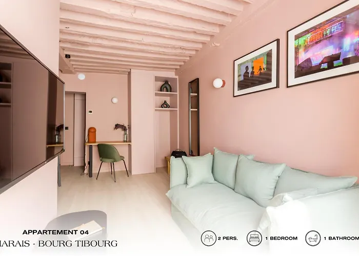 Ferienwohnung Beauquartier - Marais Bourg Tibourg Paris, Frankreich