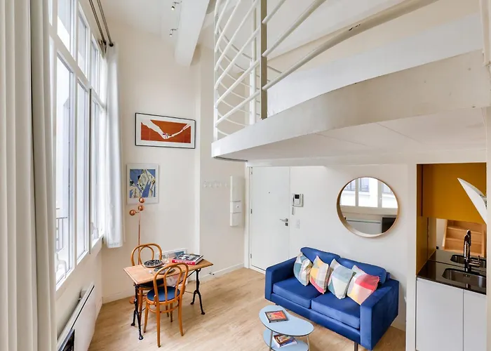 Ferienwohnung Mini-Loft De Charme Au Coeur De Paris, Frankreich