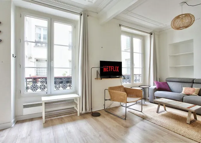 Appartement Quartier Hotel De Ville Free Netflix Parigi, Francia