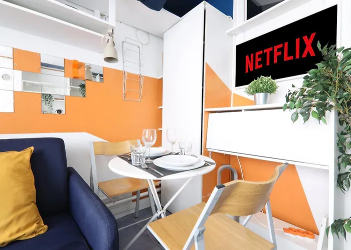 Studio Appartement Quartier Republique Free Netflix París, Francia