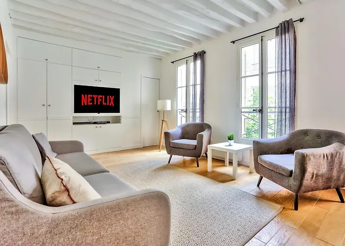 Superbe Appartement Bon marché Saint Germain Free Netflix Parijs, Frankrijk
