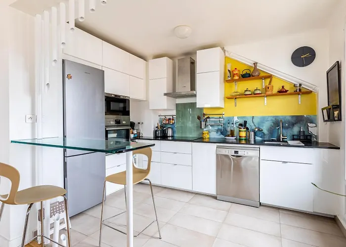 Guestready - Contemporary Apt In The 20Th Arr Parijs, Frankrijk